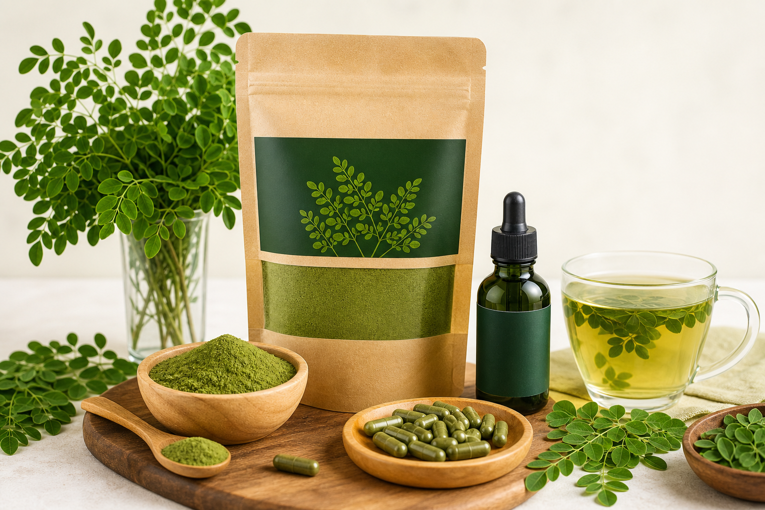 Moringa value added product range